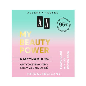 Aa My Beauty Power Niacynamid 5% 50ml antyoksydacyjny krem-żel na dzień
