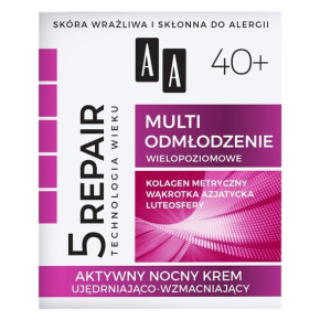 Aa Technology Age 5Repair 40+  50ml krem ujędrniająco-wzmacniający na noc