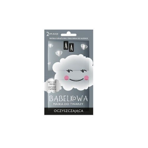 AA_Bąbelkowa maska do twarzy oczyszczająca 2x4g