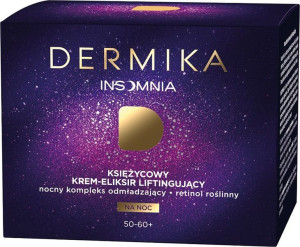 Dermika Insomnia Lifting Cream Elixir 50-60+ 50ml  liftingujący krem na noc