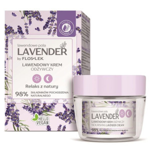 Floslek Lavender  50ml lawendowy krem odżywczy na dzień i na noc