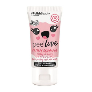 Floslek Peellove Peony Gommage  75ml peeling do twarzy z kwasami AHA