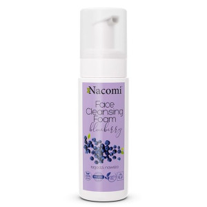 Nacomi Face Cleansing Foam Blueberry 150ml pianka oczyszczająca do twarzy
