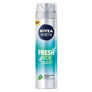 Nivea Men Fresh Kick  200ml żel do golenia