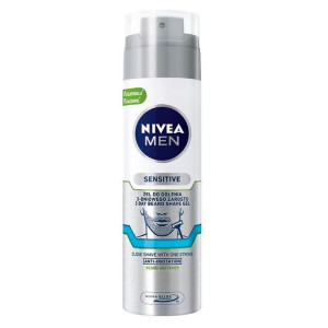 Nivea Men Sensitive 200ml żel do golenia 3-dniowego zarostu