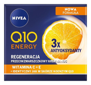 Nivea Q10 Energy 50ml przeciwzmarszczkowy krem na noc