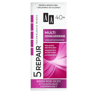 Aa Technology Age 5Repair 40+ 15ml krem wygładzająco-ujędrniający pod oczy