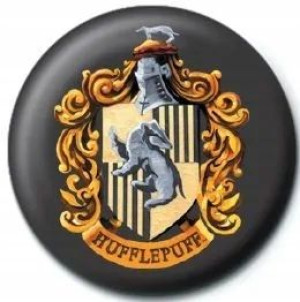 Przypinka Harry Potter Hufflepuff 2,5cm