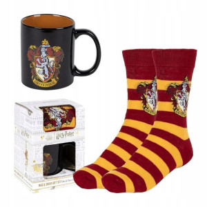 Harry Potter Kubek + Skarpetki 40-46 Gryffindor