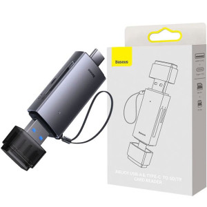 Baseus Czytnik Kart Micro Sd Tf Usb-c Usb 3.0