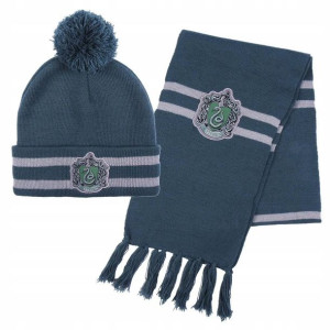 Harry Potter Czapka I Szalik Slytherin