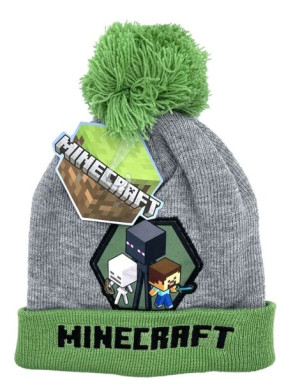 Czapka Zimowa Minecraft Steve I Enderman