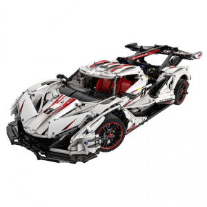 Klocki techniczne CaDA 4449 el. Zdalnie ster V12 Hypercar samochód sportowy