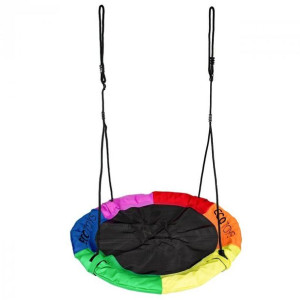 Huśtawka ogrodowa bocianie gniazdo 100cm Multicolor