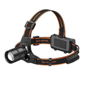 Latarka Czołowa Superfire Hl70, 500lm, Usb