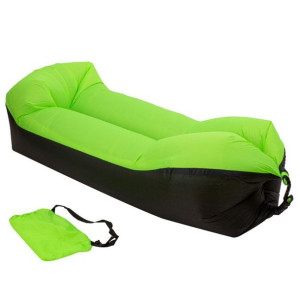 Lazy BAG SOFA łóżko dmuchane leżak 3 gen zielona 200x70