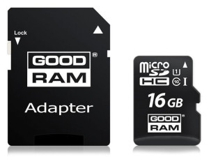 Karta Pamięci Goodram Micro Sd Sdhc Class 10 16gb