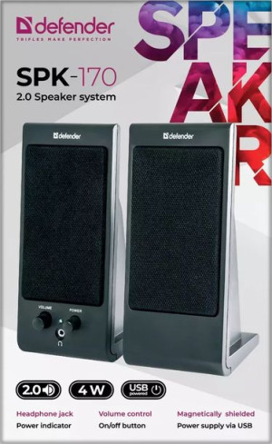 Głośniki Defender Spk-170 2.0 4w Usb