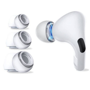 Gumki Silikonowe Do Apple Airpods Pro 3-pak Tech-protect Białe