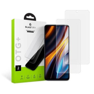 Szkło Hartowane Xiaomi Poco X4 Gt Glastify Otg+ 2-pack