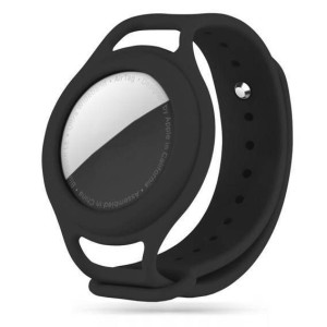 Pasek Do Apple Airtag Tech-protect Iconband For Kids Czarne