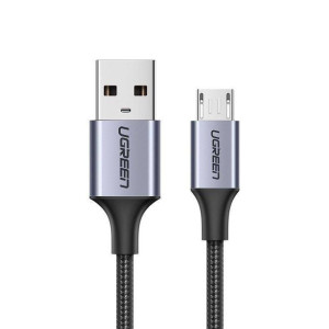 Kabel Usb Do Micro Usb Ugreen Qc 3.0 2.4a 1m (czarny)