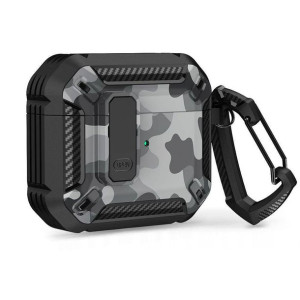 Etui Apple Airpods Pro Tech-protect X-carbo Moro Szare