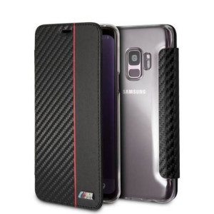 Oryginalne Etui Samsung Galaxy S9 Bmw Book (bmbktrs9caprbk) Czarne