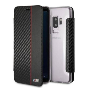 Oryginalne Etui Samsung Galaxy S9+ Bmw Book (bmbktrs9lcaprbk) Czarne