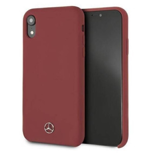 Etui Iphone Xr Mercedes Hardcase Silicone Line (mehci61silre) Czerwone