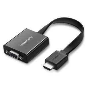Adapter Hdmi Do Vga Ugreen Mm103, 25cm (czarny)