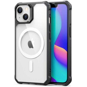 Etui Iphone 14 Plus Esr Air Armor Halolock Magsafe Transparentne Czarne