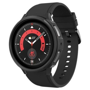 Etui Do Galaxy Watch 5 Pro (45mm) Spigen Liquid Air Matte Czarne