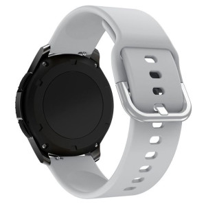 Silicone Strap Tys Opaska Do Smartwatcha Zegarka Uniwersalna 20mm Szary