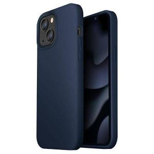 Uniq Etui Lino Iphone 13 6,1" Niebieski/marine Blue