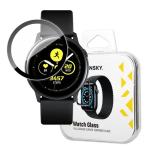 Wozinsky Watch Glass Hybrydowe Szkło Do Samsung Galaxy Watch Active Czarny