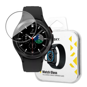 Wozinsky Watch Glass Hybrydowe Szkło Do Samsung Galaxy Watch 4 40 Mm Czarny