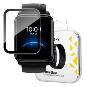 Wozinsky Watch Glass Hybrydowe Szkło Do Realme Watch 2 Czarny