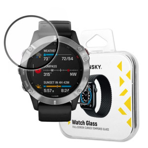Wozinsky Watch Glass Hybrydowe Szkło Do Garmin Fenix 6 Czarny