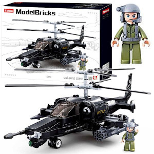 Klocki Helikopter K-50 Śmigłowiec Szturmowy Wojsko, Armia