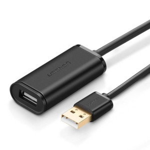 Ugreen Us121 Kabel Przedłużający Usb 2.0, Aktywny, 25m (czarny)