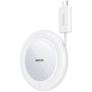 Ładowarka Bezprzewodowa Ugreen Cd245, 15w (biała)