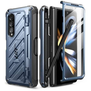 Oryginalne Etui Galaxy Z Fold 4 Supcase Unicorn Beetle Pro Granatowe
