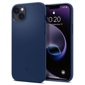 Etui Iphone 14 Plus Spigen Silicone Fit Magsafe Granatowe