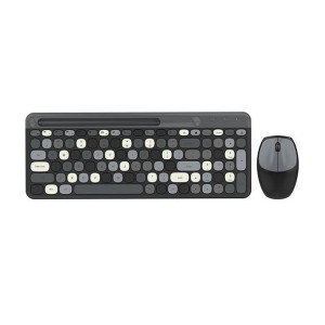 Bezprzewodowy Zestaw Klawiatura + Myszka Mofii 888 2.4g (czarny)
