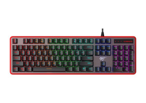 Klawiatura Mechaniczna Gamingowa Havit Kb865l Rgb ( Czarna )