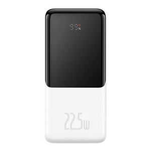 Powerbank Baseus Elf 10000mah 22.5w + Kabel Usb-c, Lightning (biały)