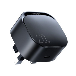 Mała Szybka Ładowarka Usb Typ C Pd 20w Wtyczka Uk Czarna (l-p210)