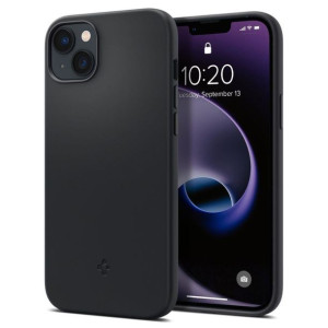 Spigen Silicone Fit Mag Magsafe Iphone 14 Plus Black