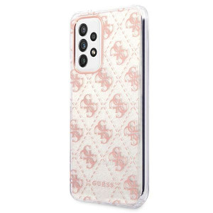 Guess Guhca53pcu4glpi A53 5g A536 Różowy/pink Hard Case 4g Glitter